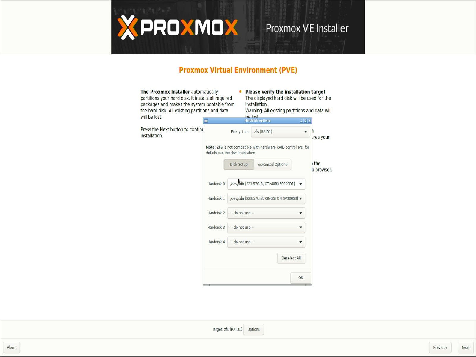 proxmox raid