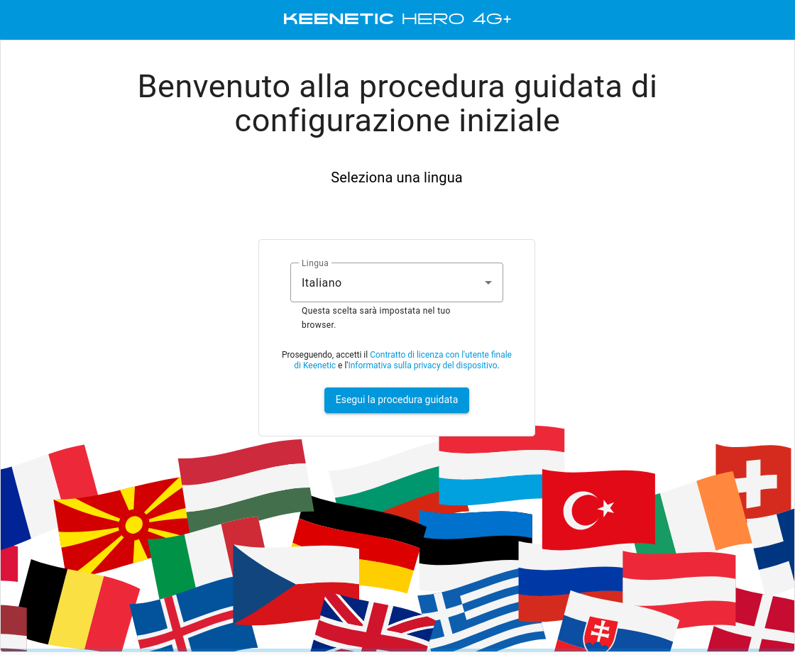 Keenetic hero 4g+ configurazione