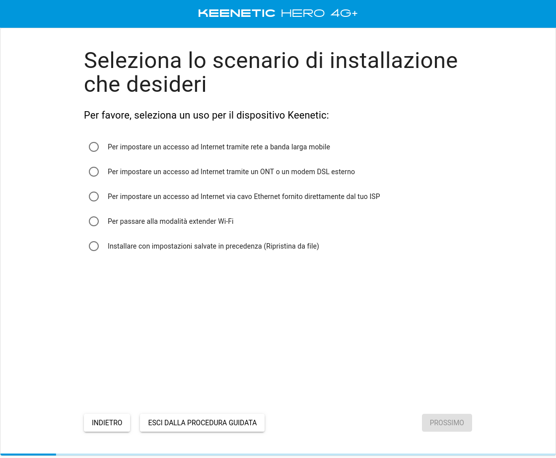 Keenetic hero 4g+ mode
