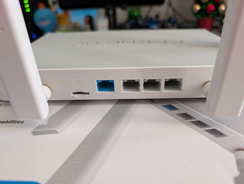 modem router 4g+ porte