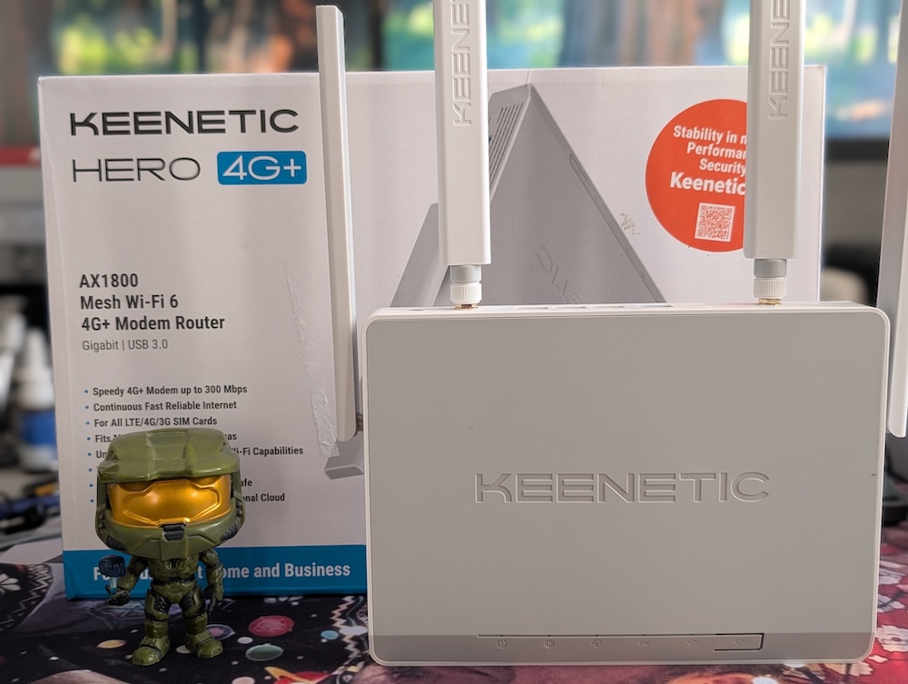 Keenetic HERO 4G+ recensione